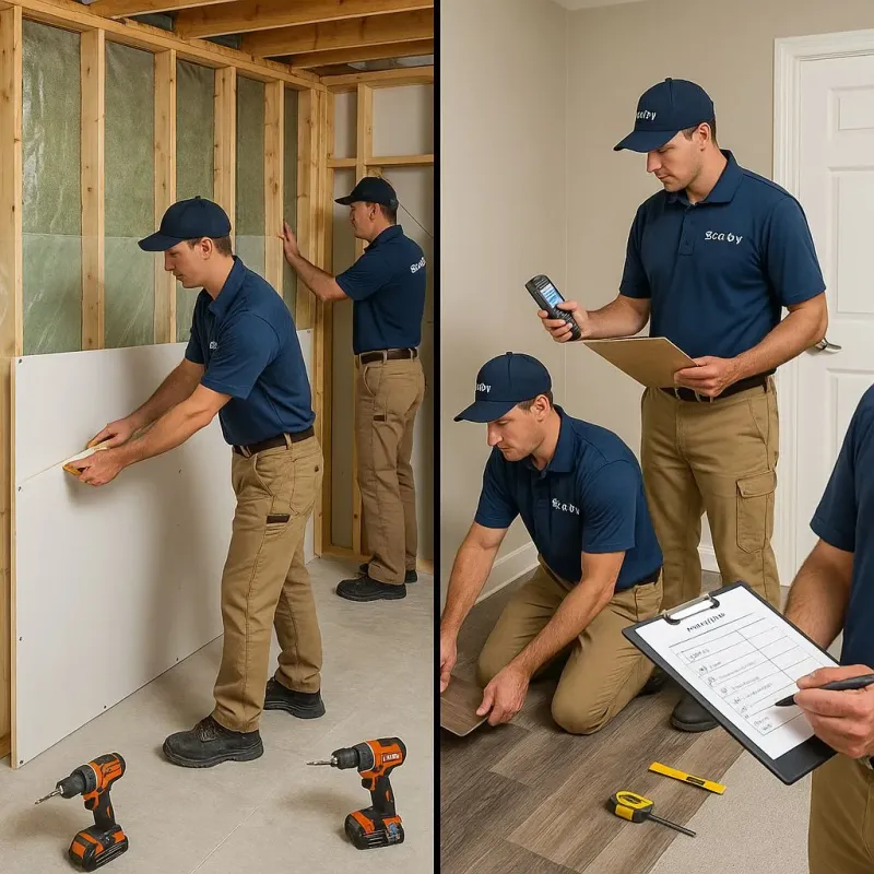 Repairs and Reconstruction process in Savannah, TN