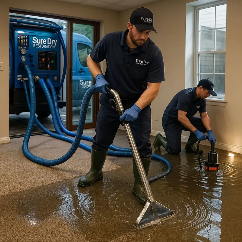 Water Extraction and Removal process in Savannah, TN
